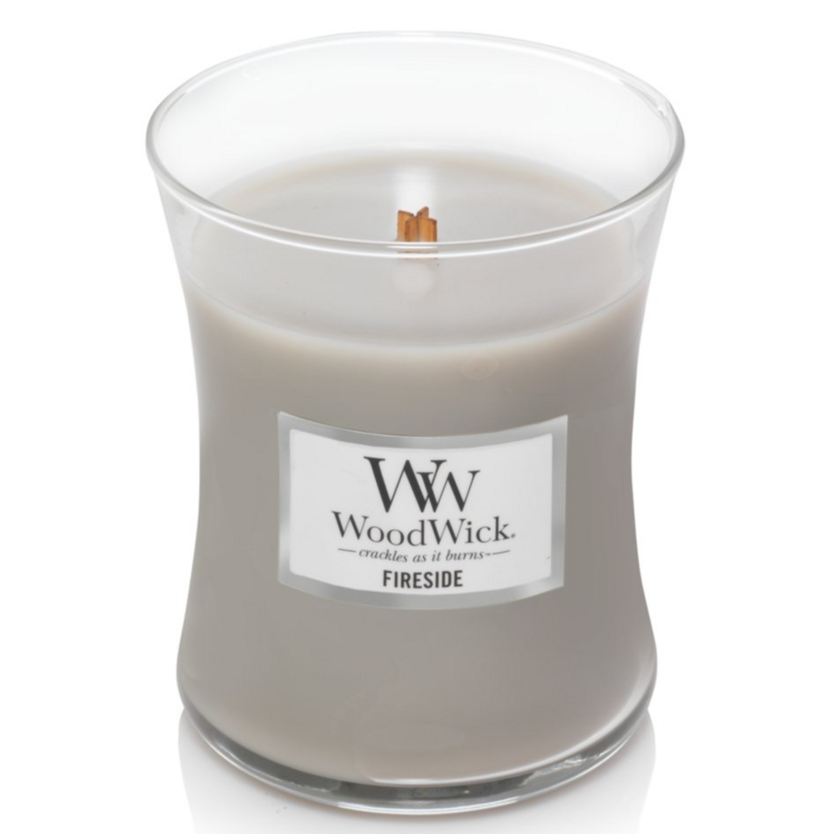 Woodwick FIRESIDE SCENT HOURGLASS CANDLE-Medium