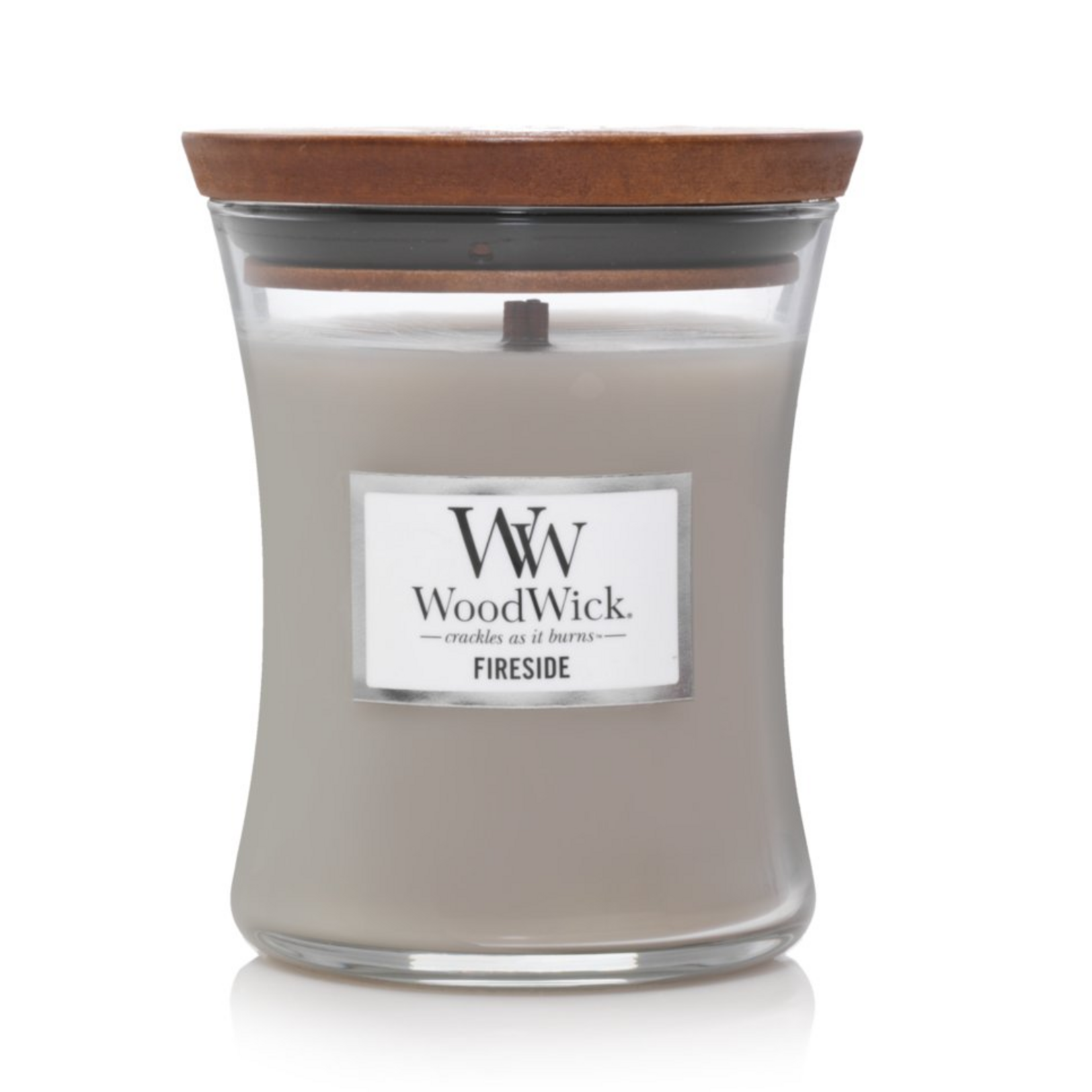 Woodwick FIRESIDE SCENT HOURGLASS CANDLE-Medium