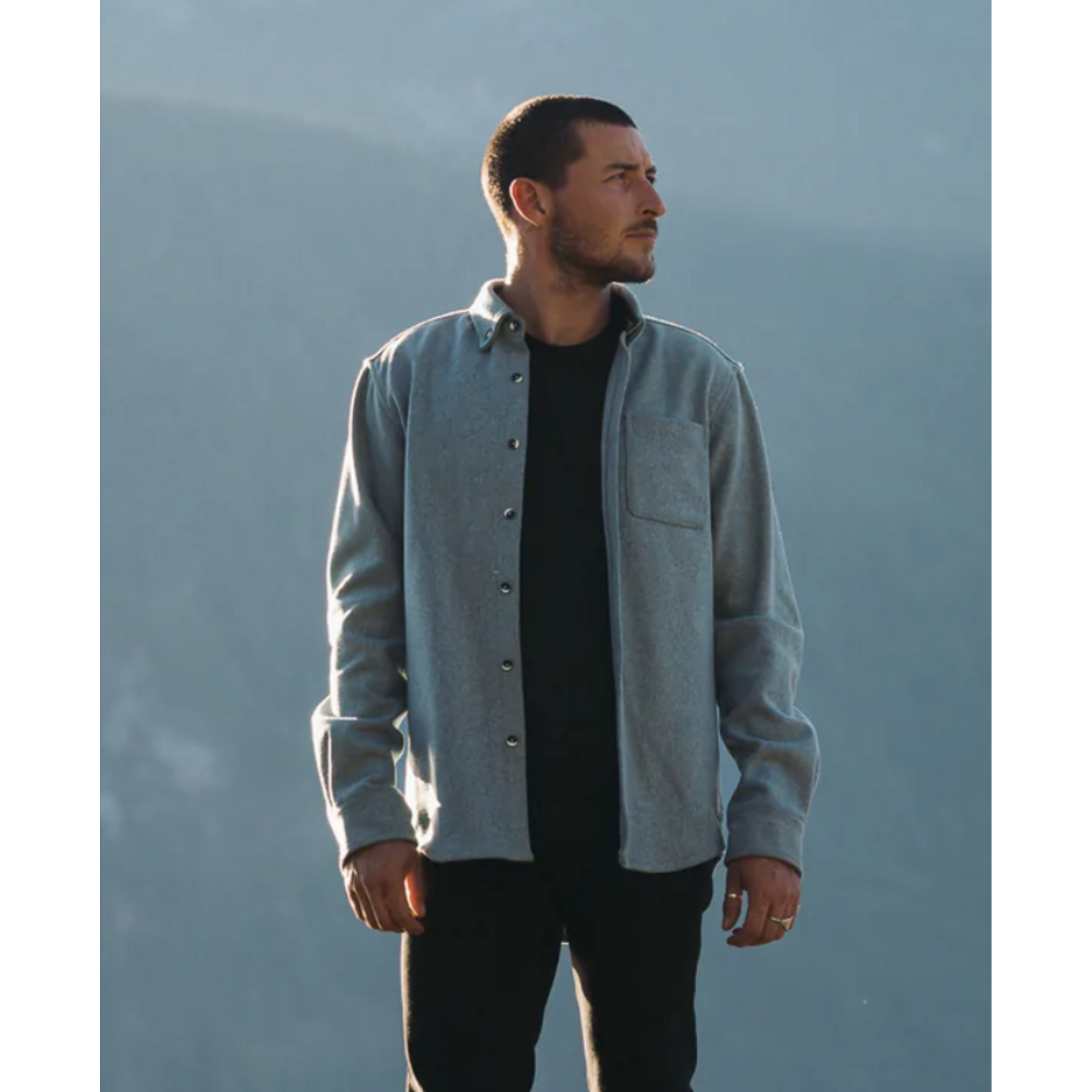 ANIÁN The Moder Melton Wool Men's Shirt and Jacket