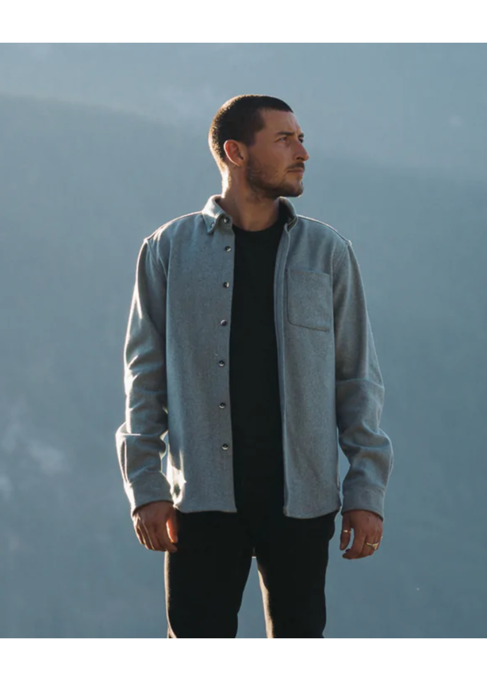 ANIAN THE MODERN MELTON WOOL MEN'S SWEATER-  BURGUNDY, OLIVE, CHARCOAL, or LIGHT GREY