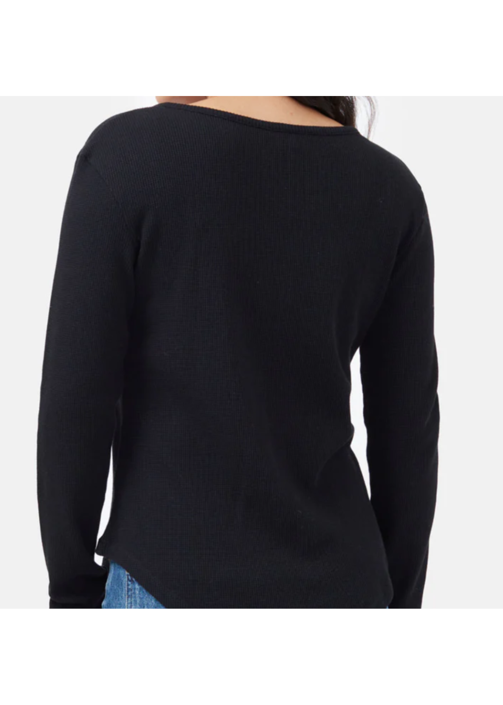 Tentree WOMEN'S TREE WAFFLE HENLEY