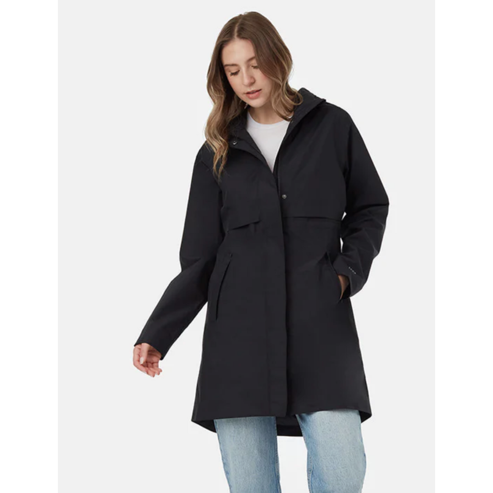 Tentree Nimbus Long Rain Jacket - Seam Sealed