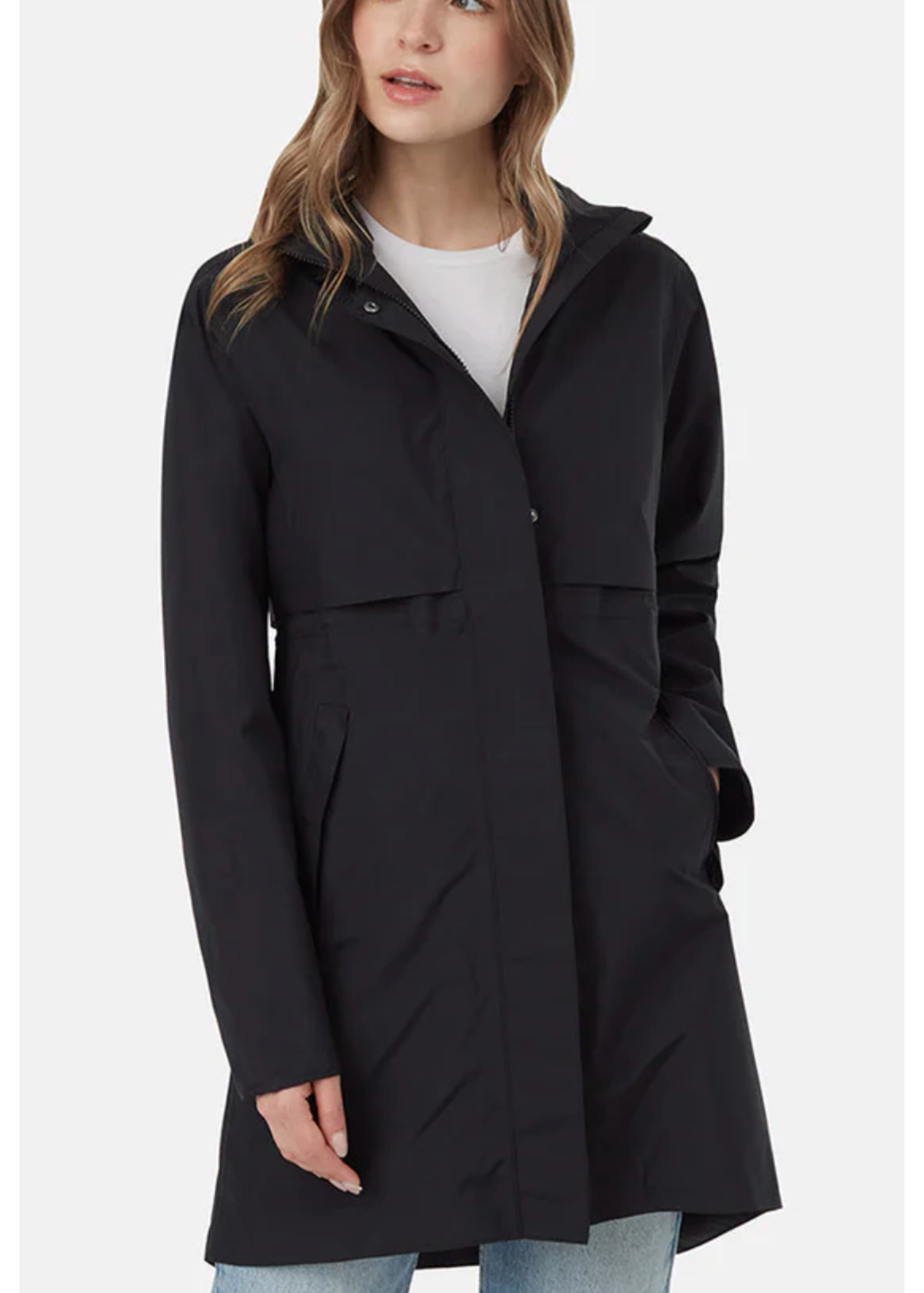 Tentree Nimbus Long Rain Jacket - Seam Sealed