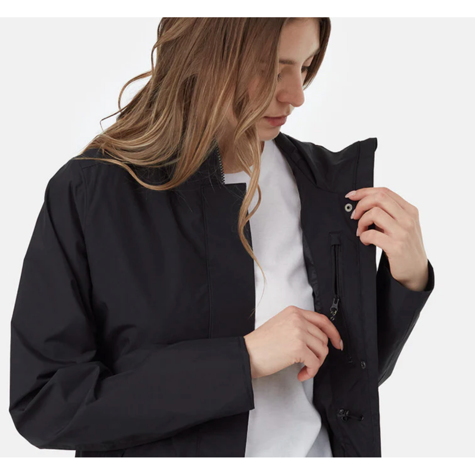 Tentree Nimbus Long Rain Jacket - Seam Sealed