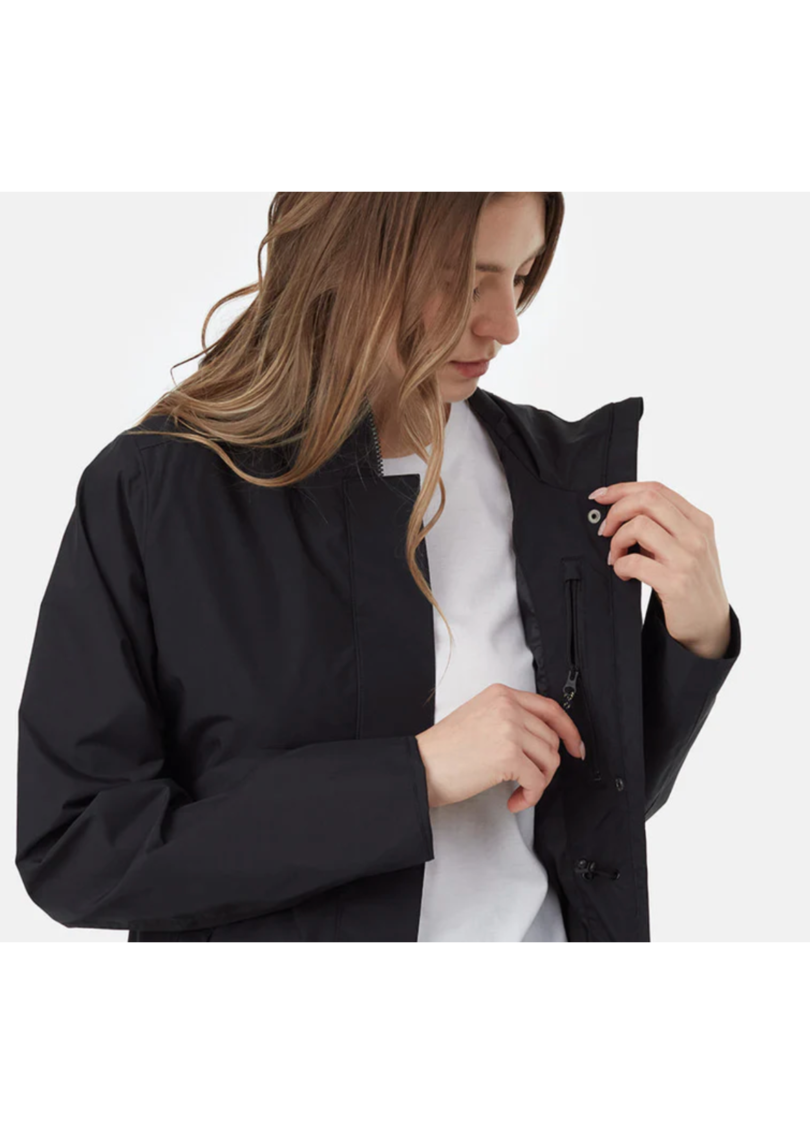 Tentree Nimbus Long Rain Jacket - Seam Sealed