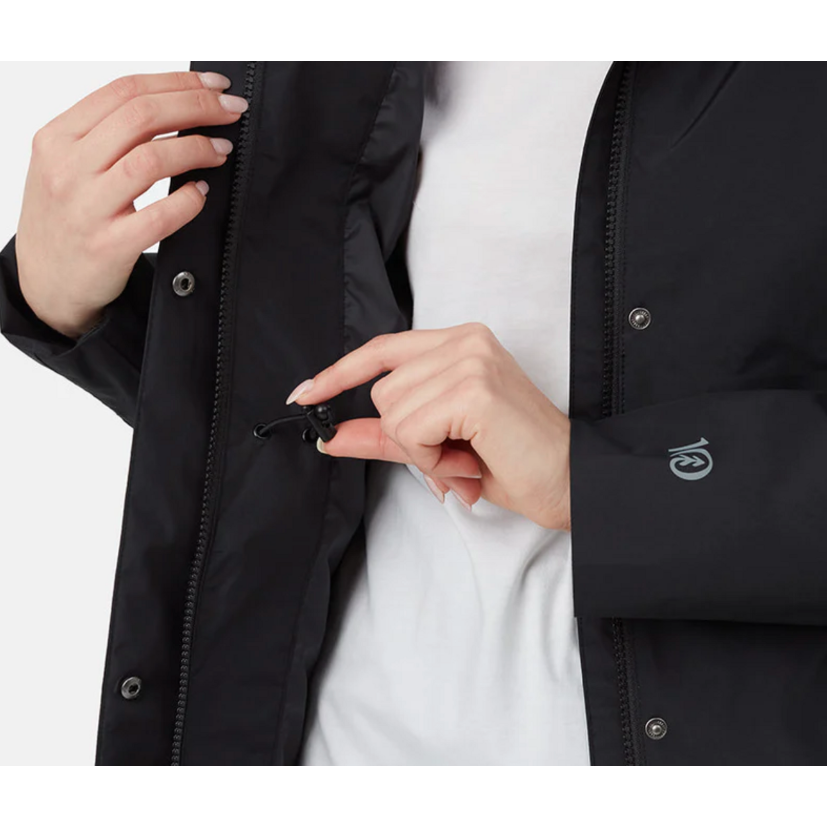 Tentree Nimbus Long Rain Jacket - Seam Sealed