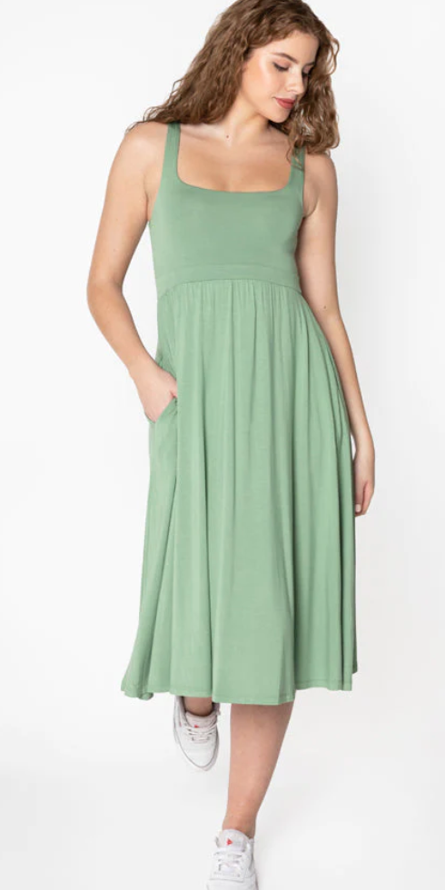 Bamboo maxi dress sales