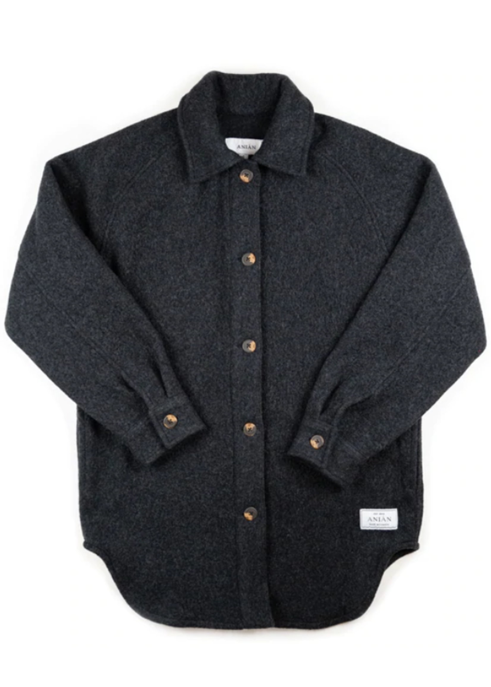 ANIAN WOMEN'S  RECYCLED WOOL LOFT COAT