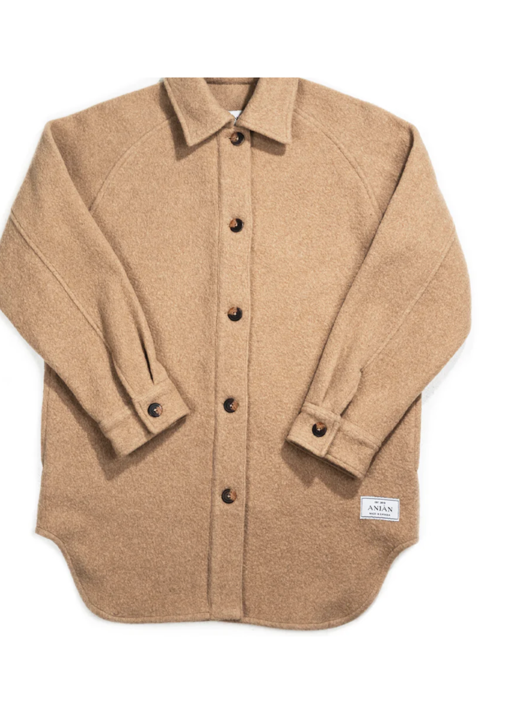 ANIAN WOMEN'S  RECYCLED WOOL LOFT COAT