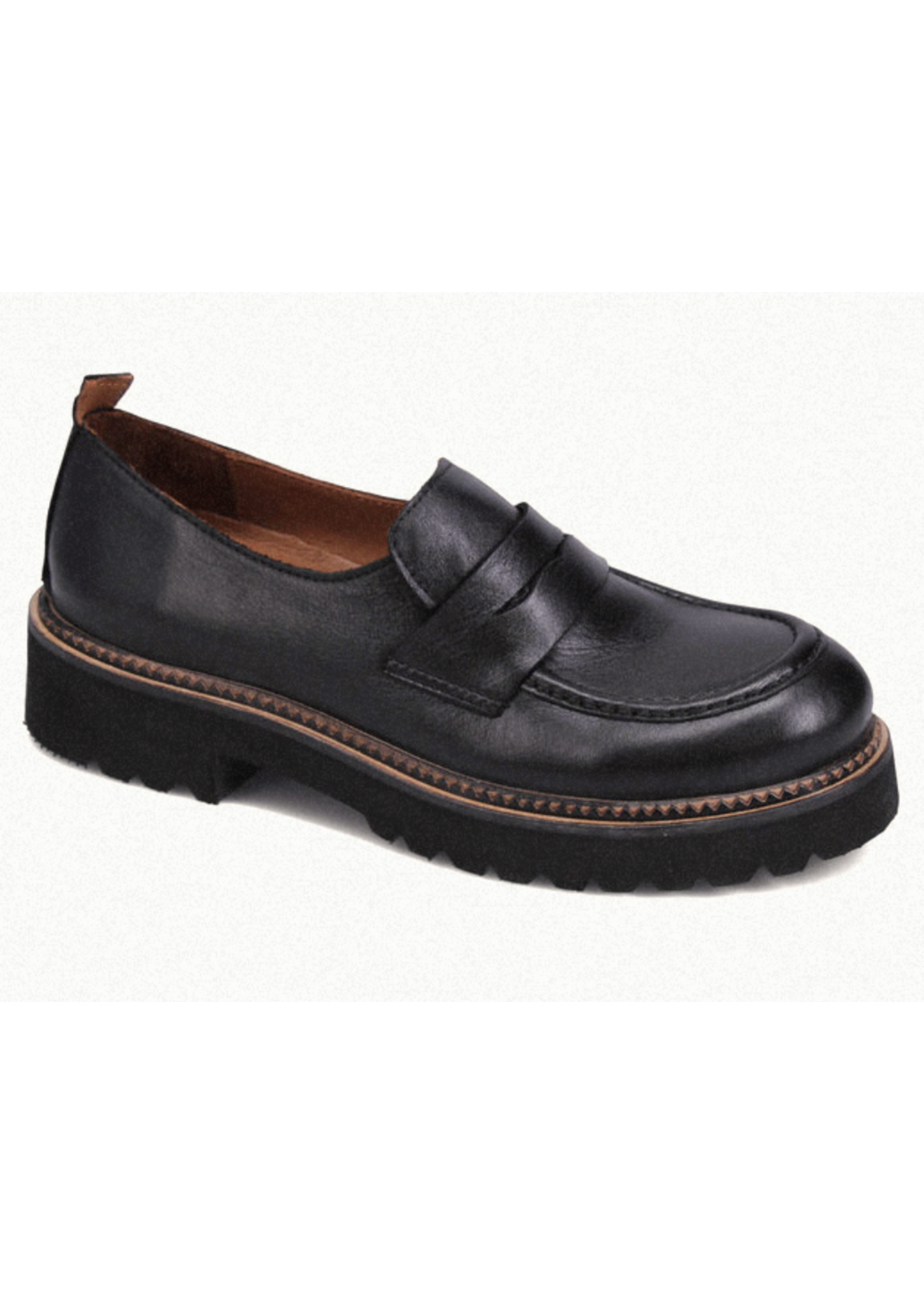 BUENO ANNIE LOAFER- LEATHER, CHUNKY SOLE