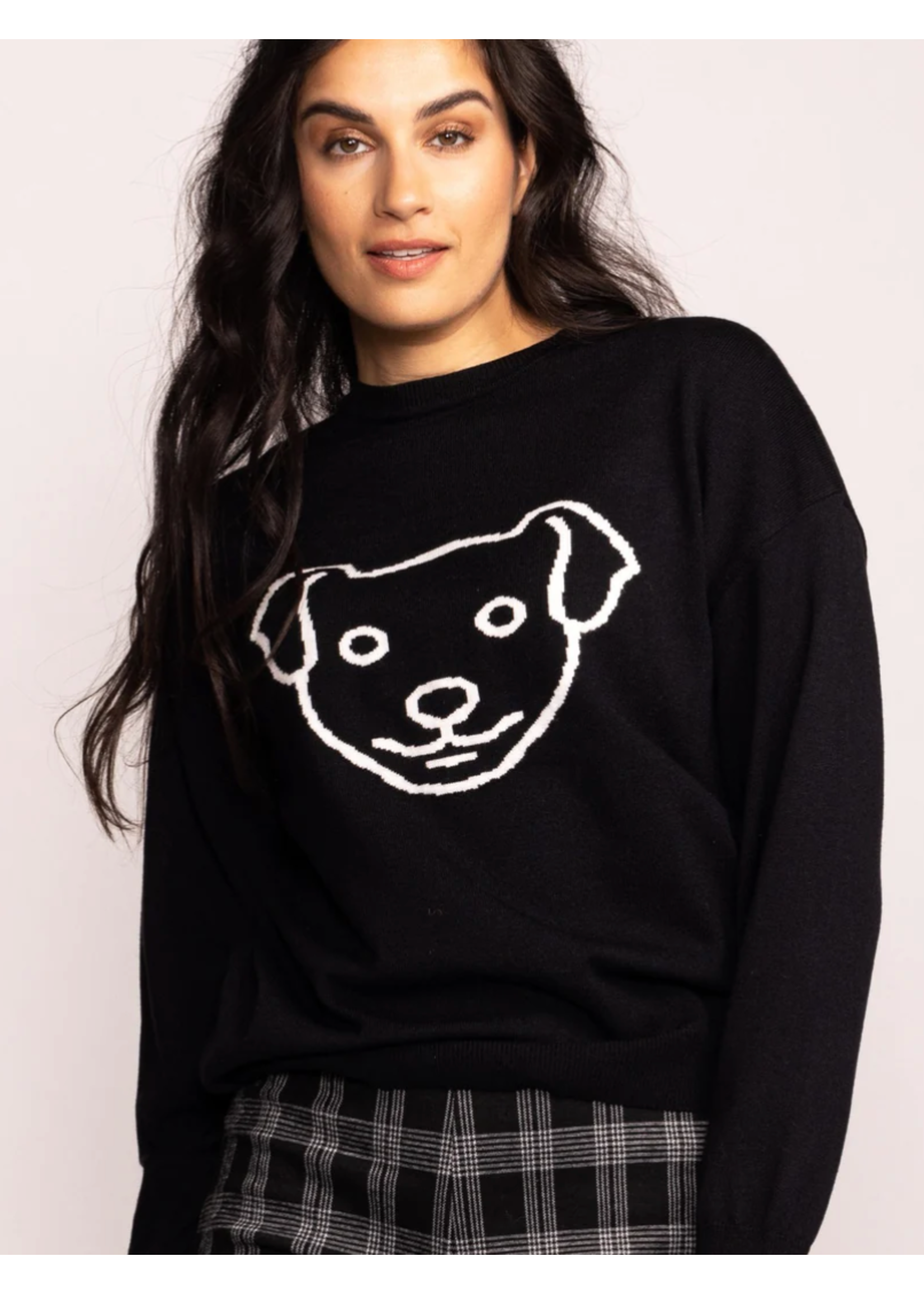 Pink Martini FINAL SALE-SW-2359- THE DOGGY SWEATER