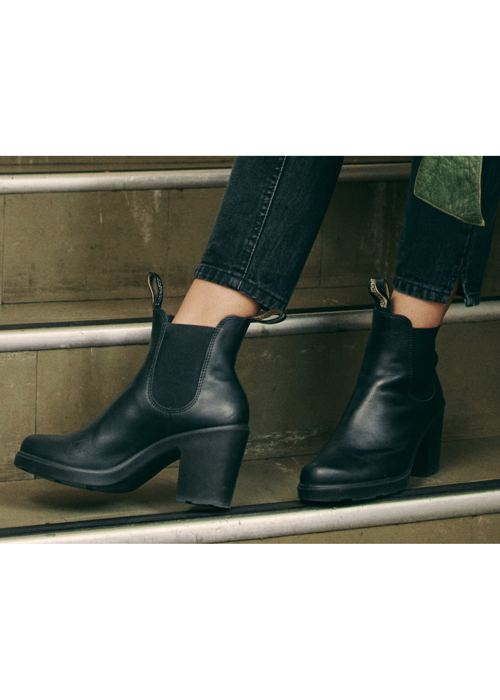 Blundstone 2365 WOMEN'S SERIES HIGH HEEL (CHUNKY HEEL) BLACK