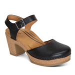 FINLEY CORK CLOG SHOE WITH STRAP & ARCH SUPPORT