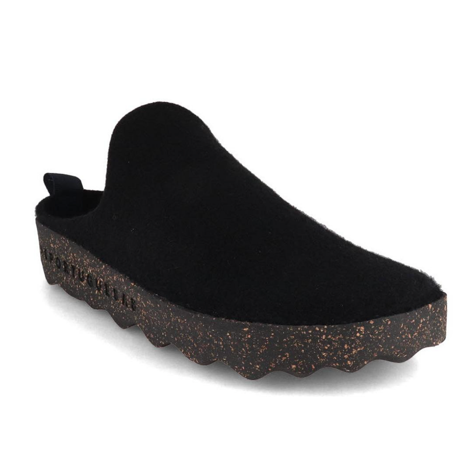 Asportuguesas Wool & Cork Round Toe Mules
