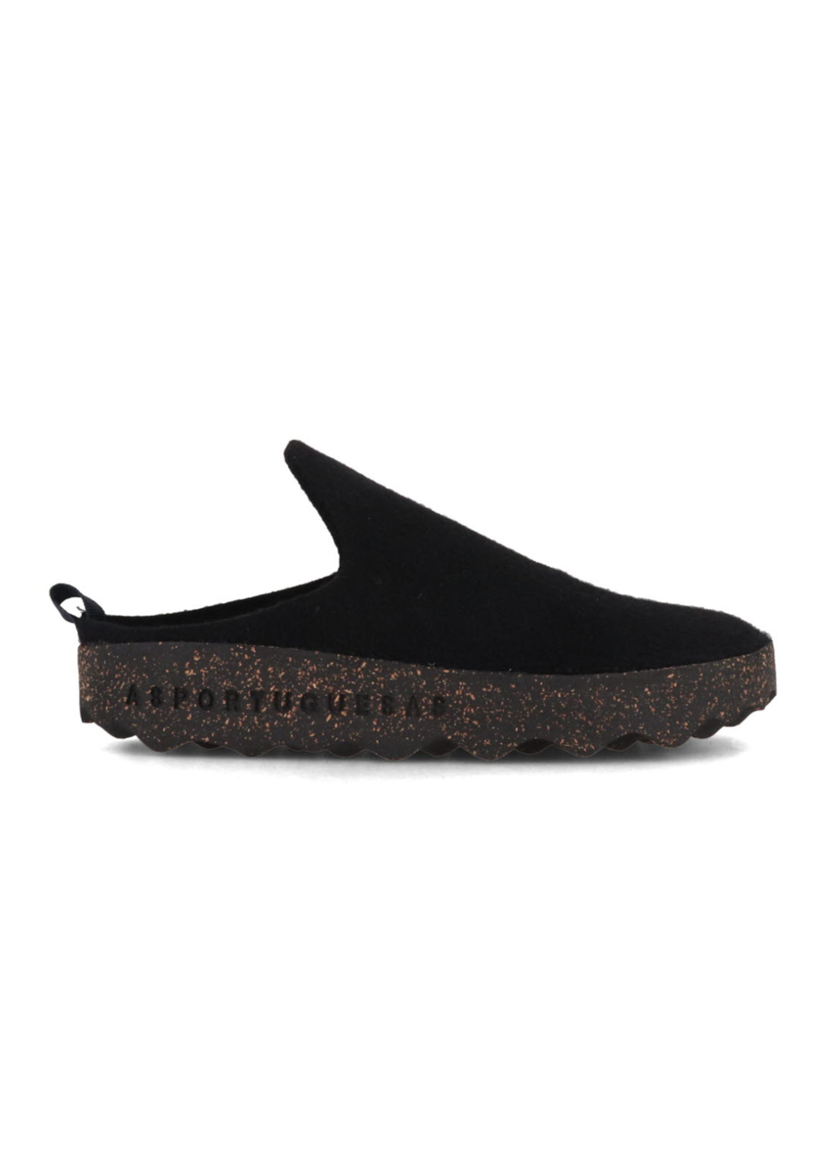 Asportuguesas "COME' SUSTAINABLE SLIDE SHOE- WOOL & CORK