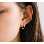 Lover's Tempo Lover’s Tempo Cleo Hoop Earrings 15mm Gold or Silver