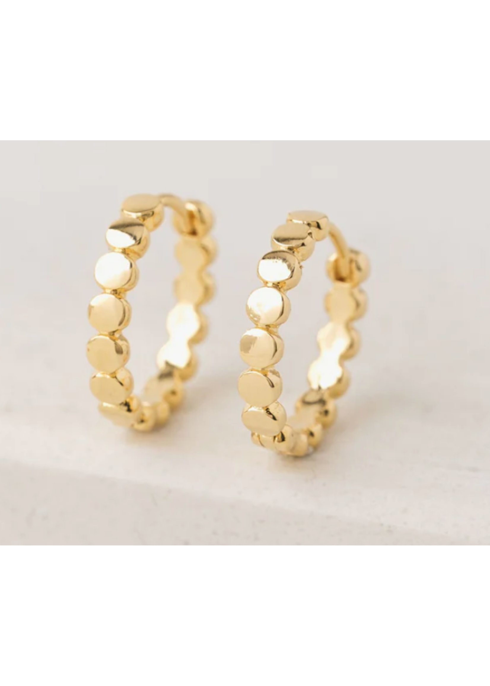 Lover's Tempo CLEO HOOP EARRING - 15mm, STERLING POST
