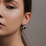 Lover's Tempo Khloe Hoop Earring - Sterling Silver Post
