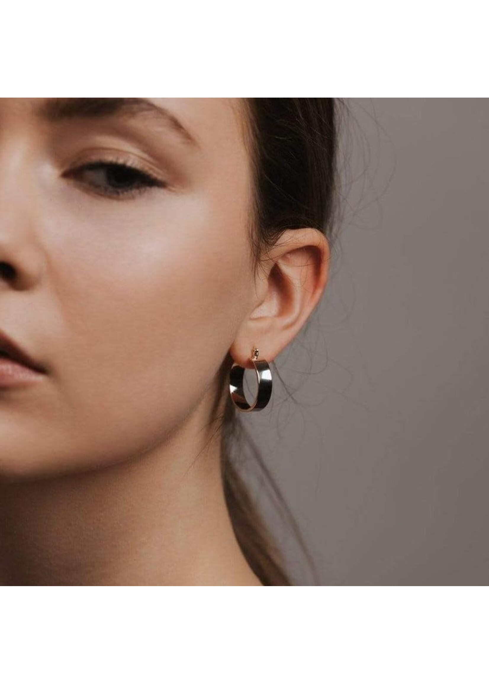 Lover's Tempo Khloe Hoop Earring - Sterling Silver Post