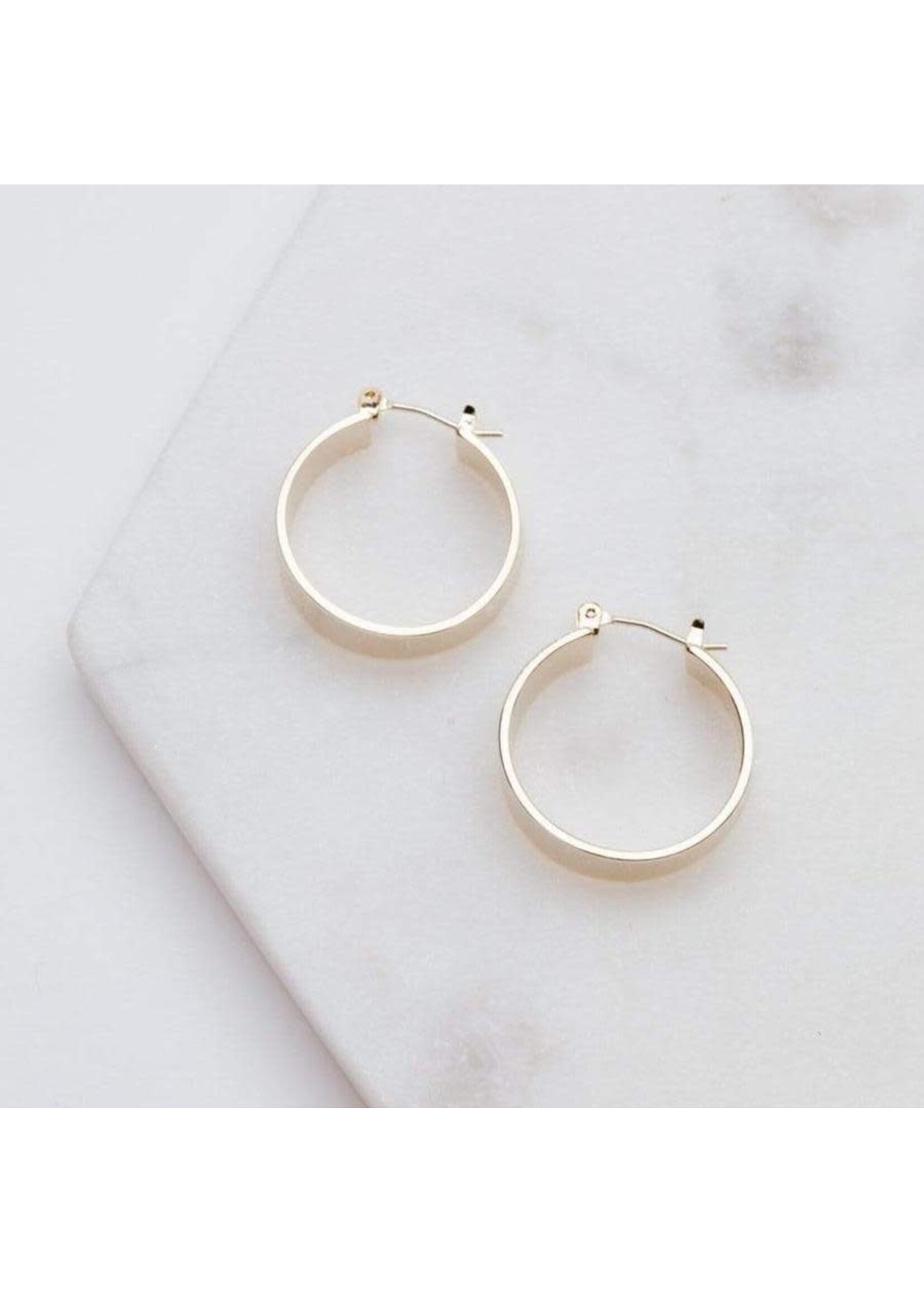 Lover's Tempo Khloe Hoop Earring - Sterling Silver Post