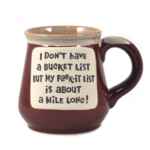 BUCKET LIST MUG 16OZ