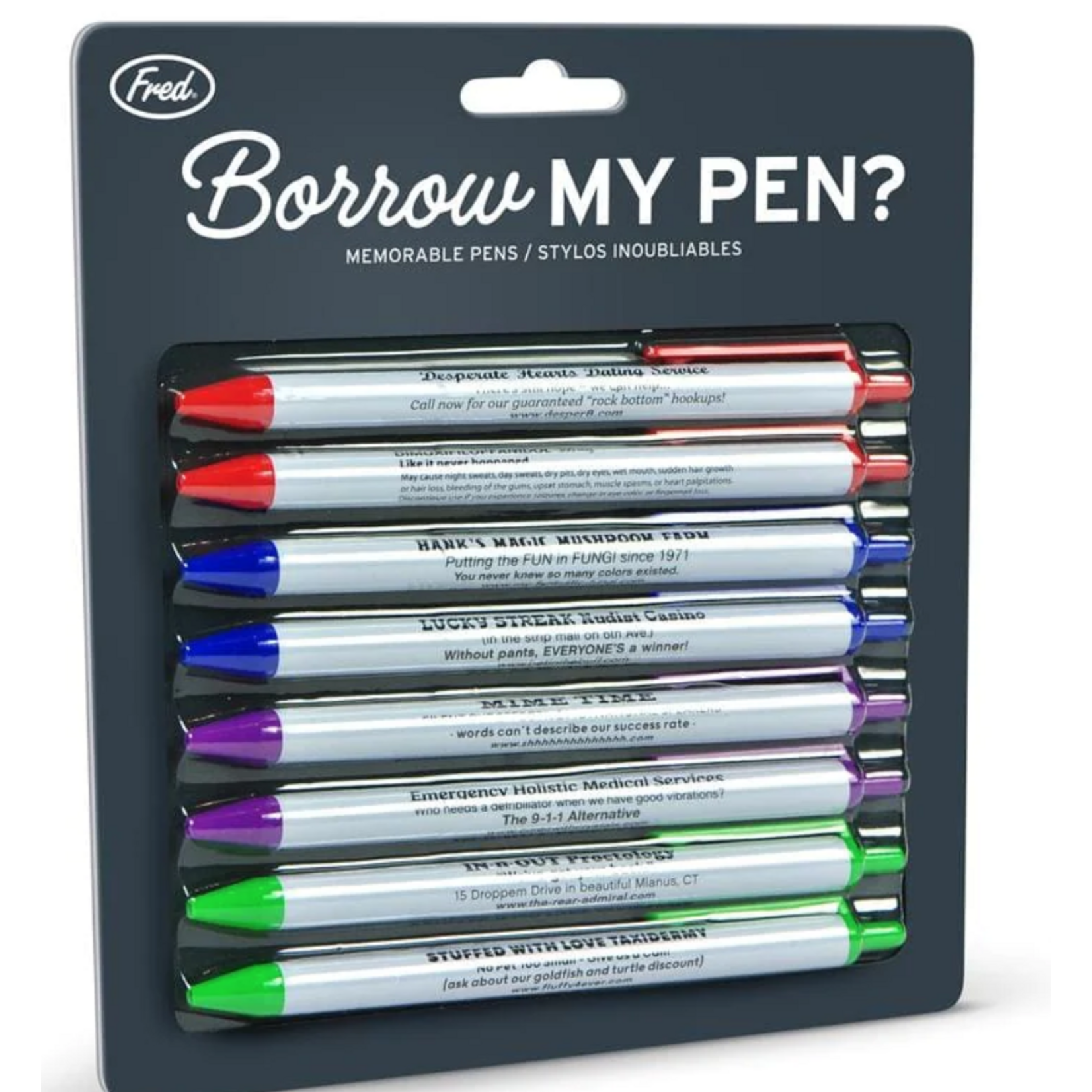 BORROW MY PEN - ASSORTED PENS