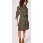 Apricot Clothing Animal Print Dress
