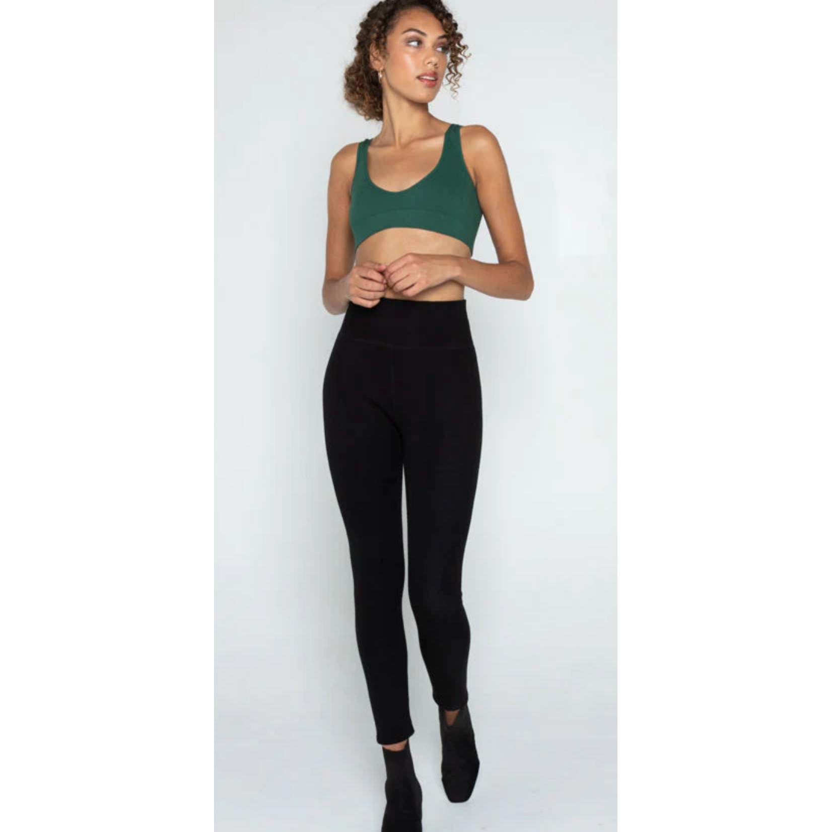 C'est Moi Sherpa Lined Leggings