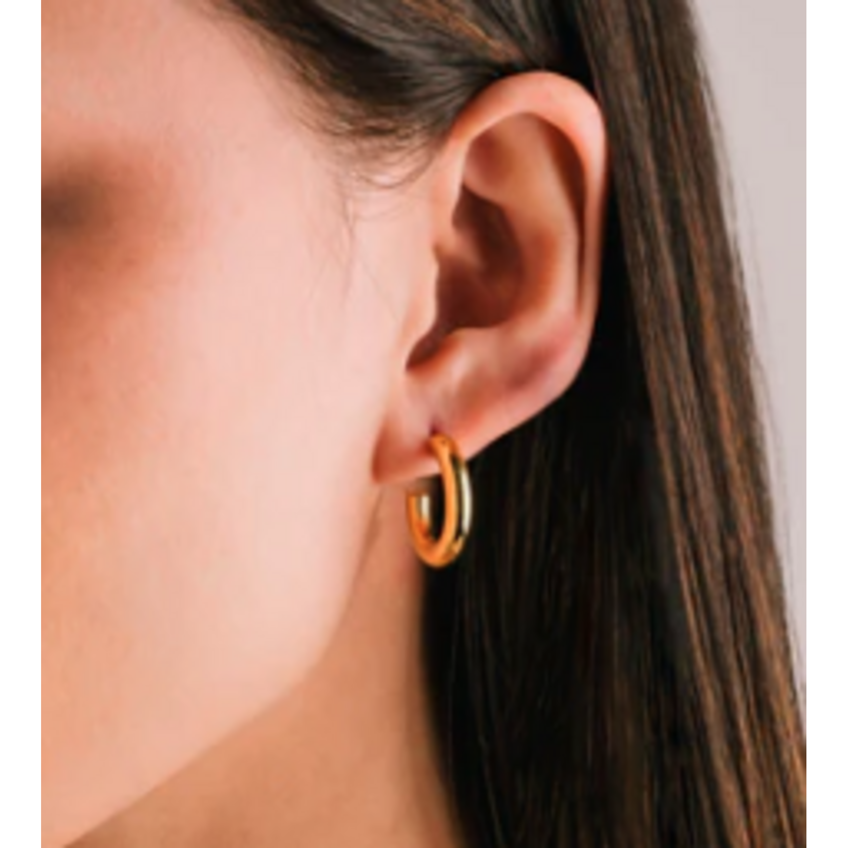 Lover's Tempo Friday Earrings 20 mm - Gold, PVD, Waterproof, Tarnishproof