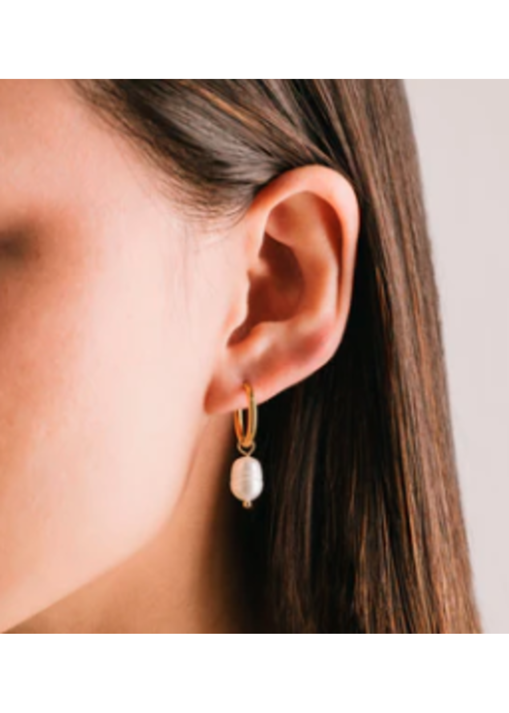 LOVER'S TEMPO OCEANE EARRINGS- 14K GOLD, WATERPROOF