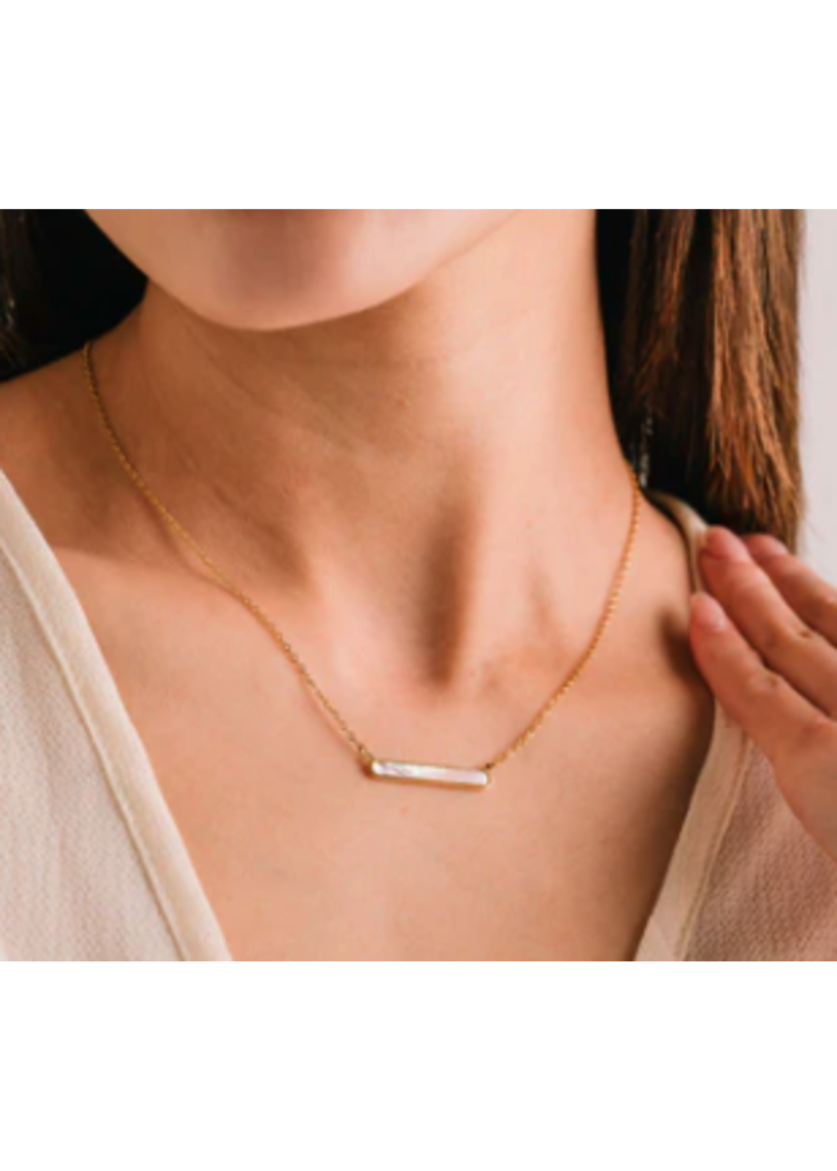 Lover's Tempo TOFINO NECKLACE-14K GOLD, WATERPROOF