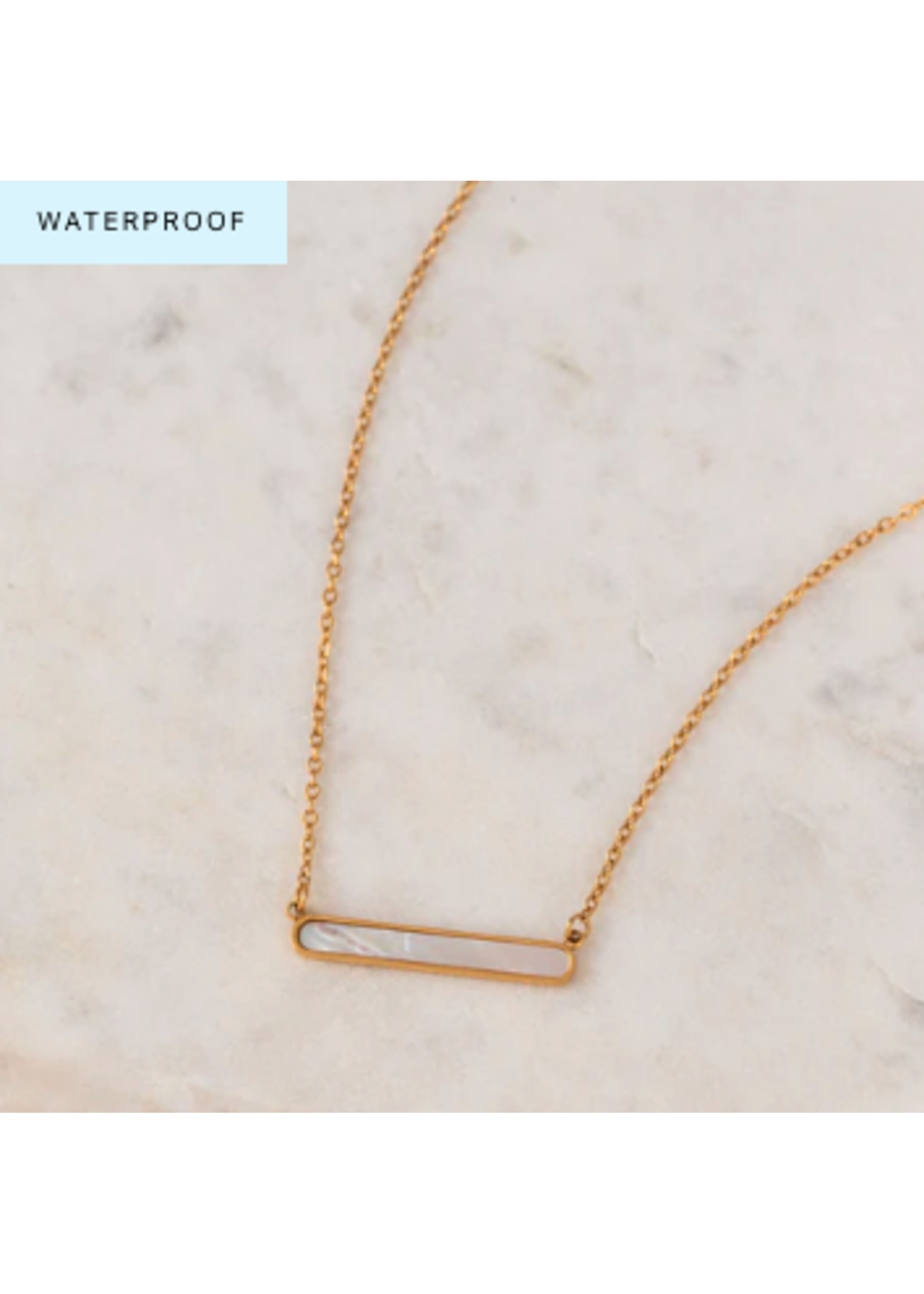 Lover's Tempo TOFINO NECKLACE-14K GOLD, WATERPROOF