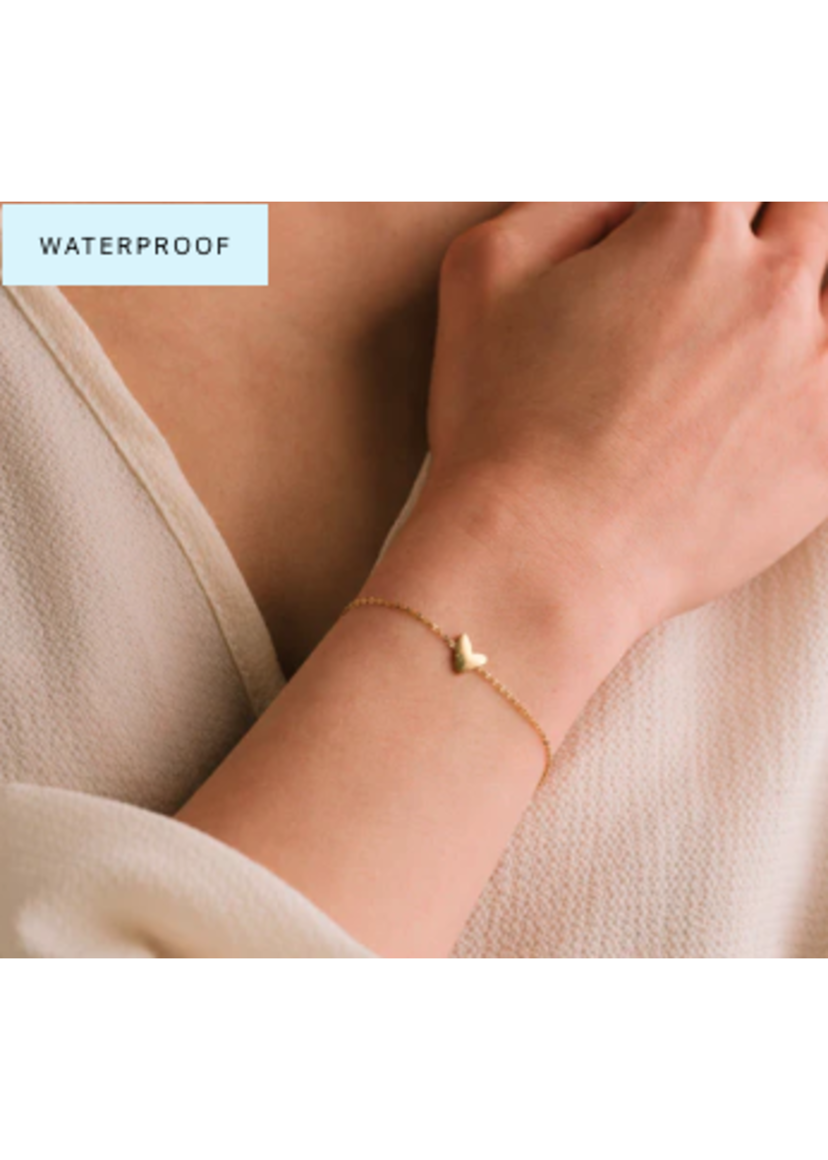 Lover's Tempo FLIRT BRACELET- 14K GOLD, WATERPROOF