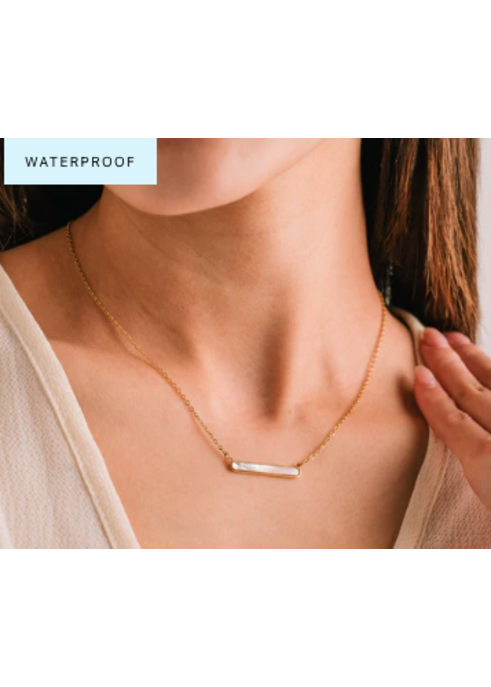 Lover's Tempo TOFINO NECKLACE-14K GOLD, WATERPROOF