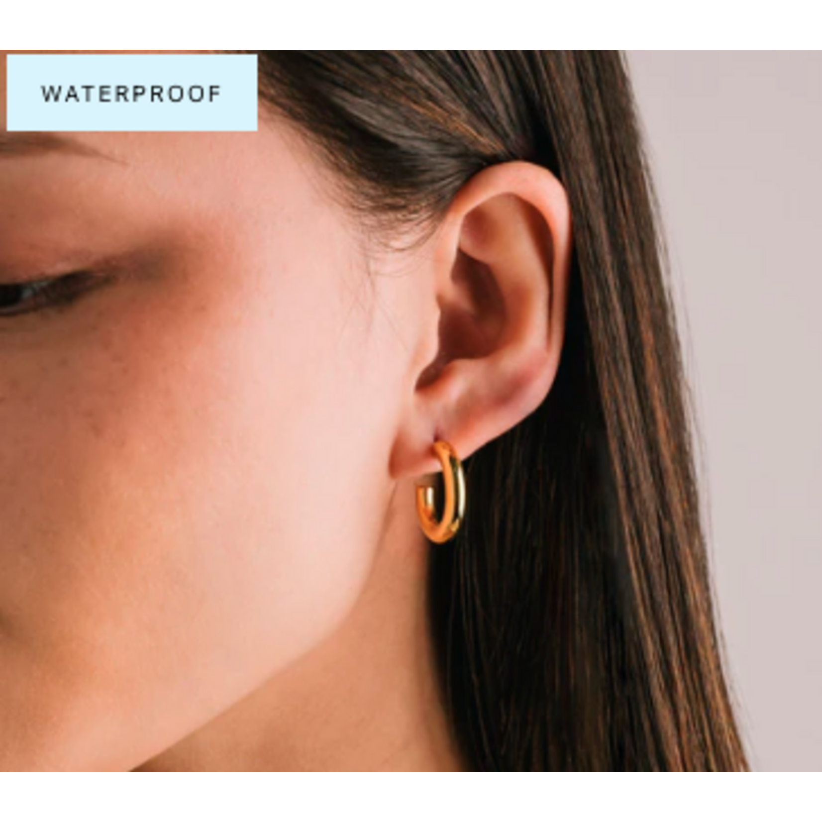Lover's Tempo Friday Earrings 20 mm - Gold, PVD, Waterproof, Tarnishproof