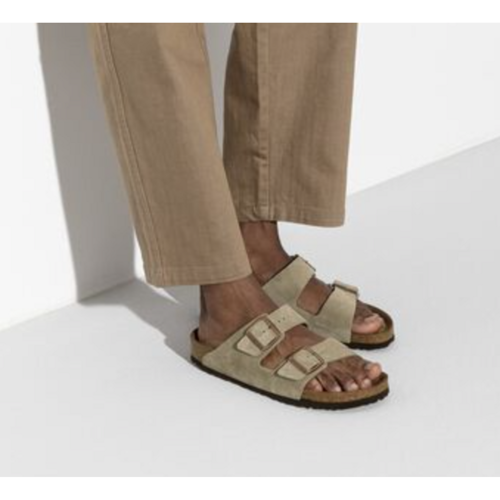 Birkenstock Arizona Softbed Suede Leather Sandal