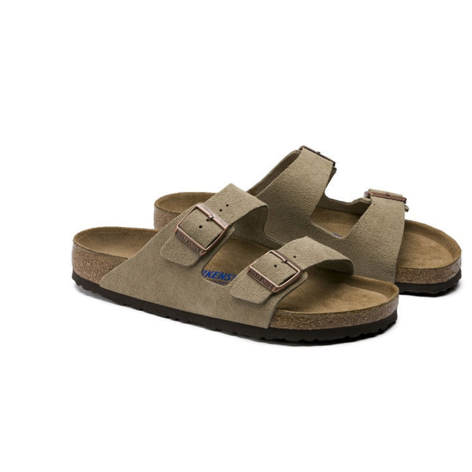 Birkenstock Arizona Softbed Suede Leather Sandal