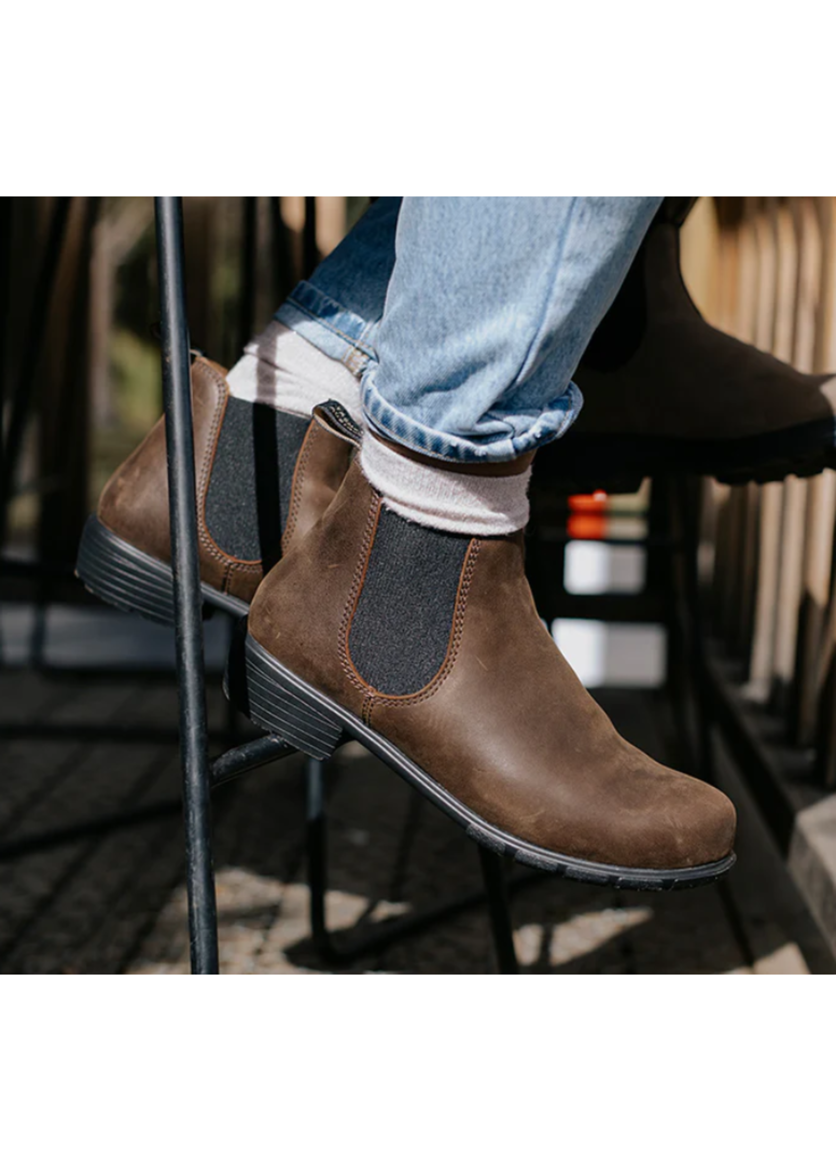 Blundstone FINAL SALE-WOMEN SERIES LOW HEEL -ANTIQUE BROWN