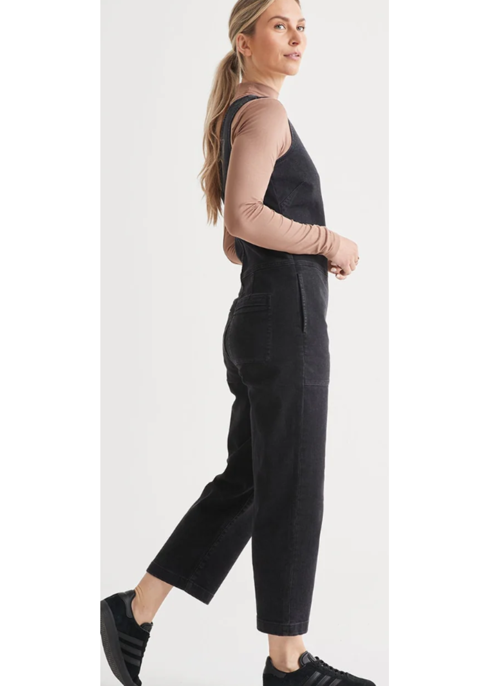 DUER PERFORMANCE DENIM JUMPSUIT