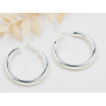 Glee ABUNDANT HOOP EARRING-hypoallergenic, anti-tarnish