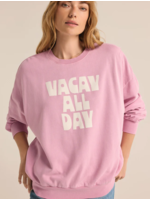 Z SUPPLY T SHIRTS GT243489-VACAY SUNDAY SWEATSHIRT