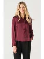 Dex Clothing THE FLOWY SATIN BLOUSE