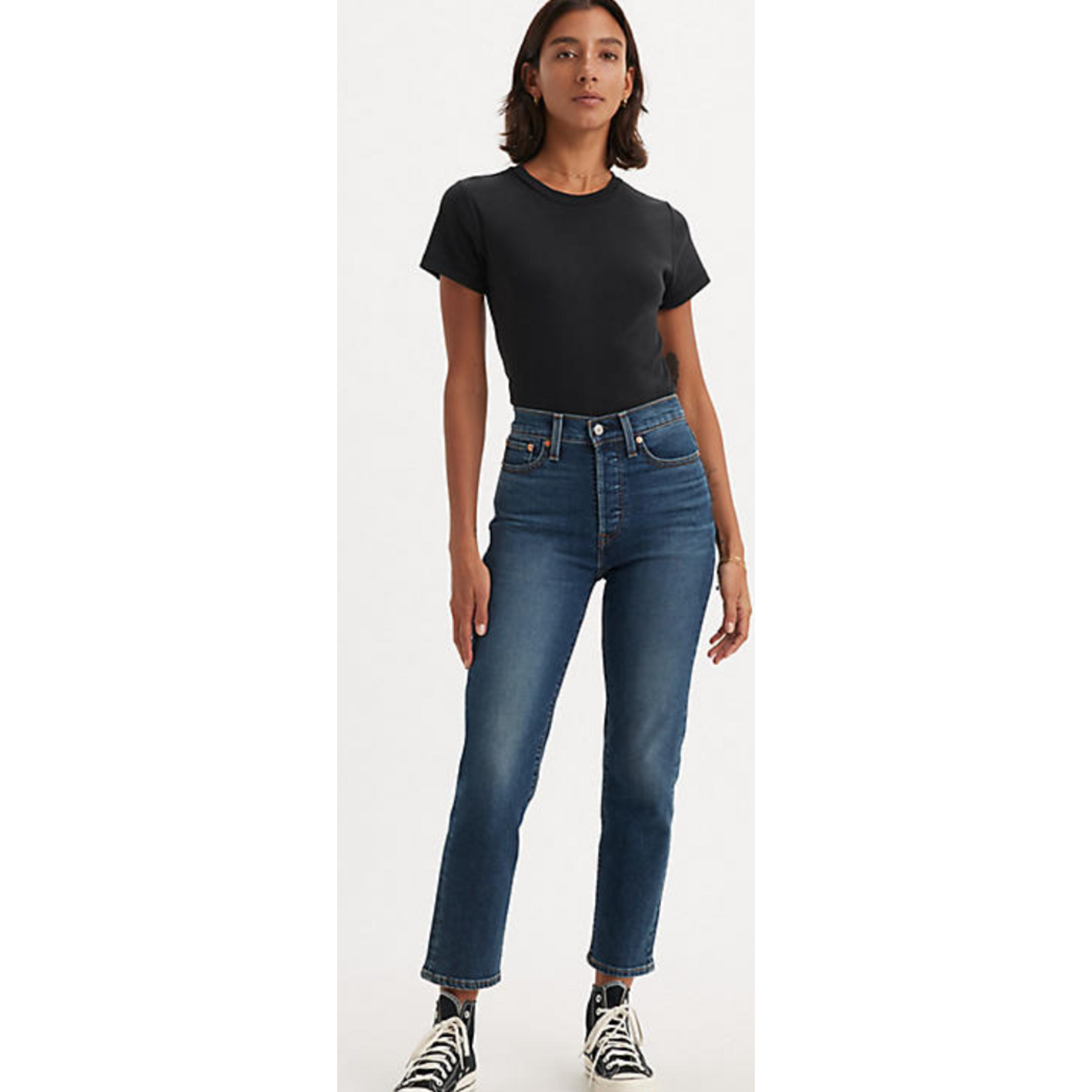 Levi Strauss Canada 349640207 - Wedgie Straight Jean (Indigo/Here We Go)
