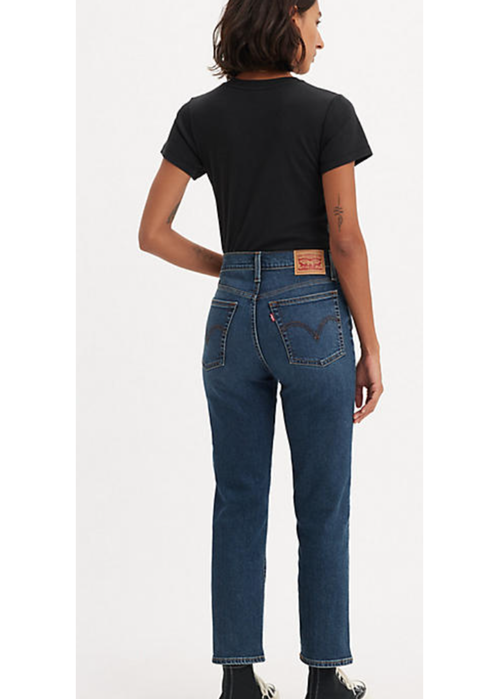 Levi Strauss Canada 349640207 - Wedgie Straight Jean (Indigo/Here We Go)