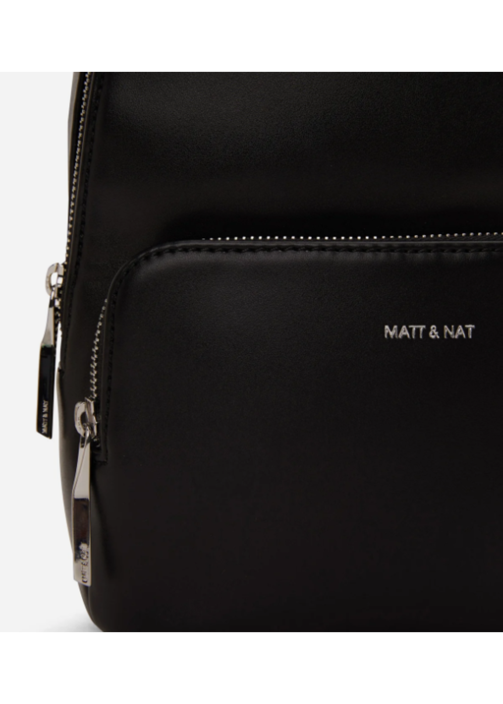 Matt & Nat CARO SMALL BACKPACK - SOL - BLACK
