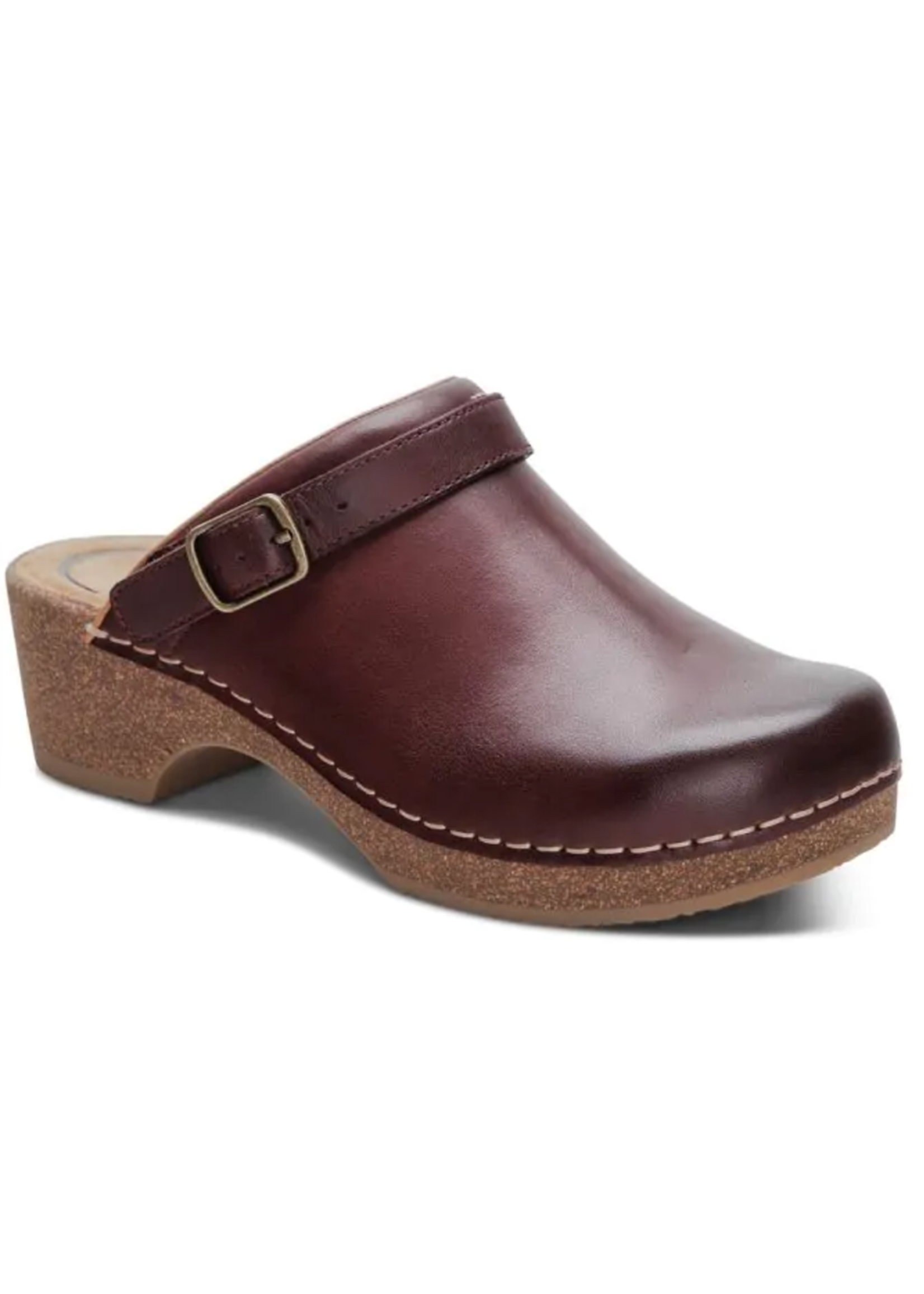 BECKIE CORK CLOG- WITH HEEL STRAP