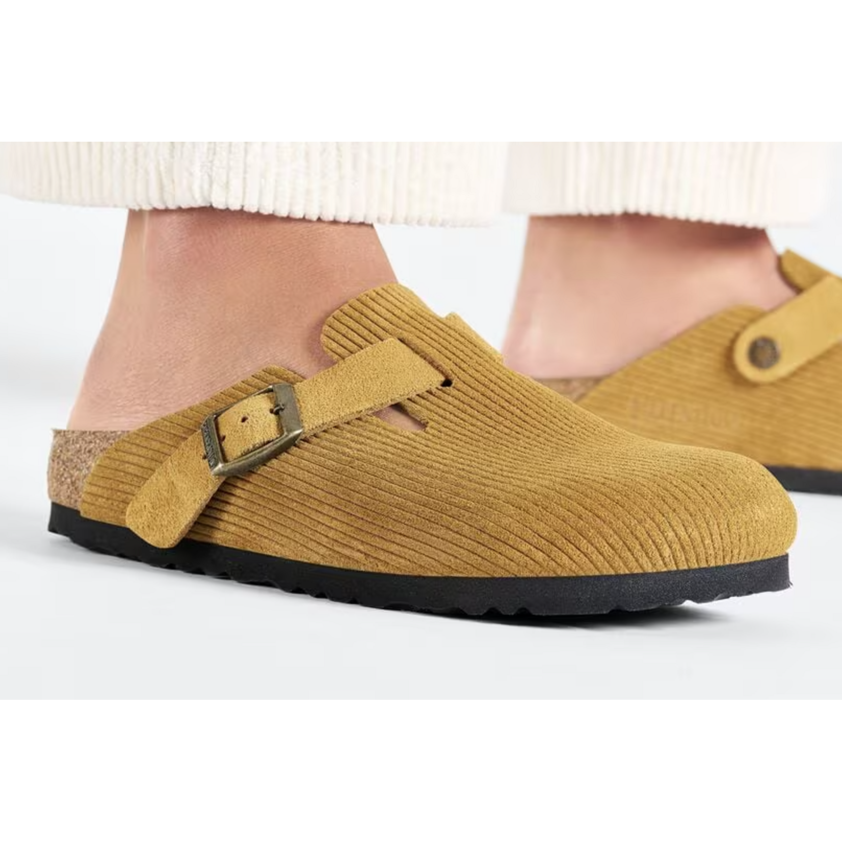 Birkenstock Boston Corduroy Suede (Narrow)