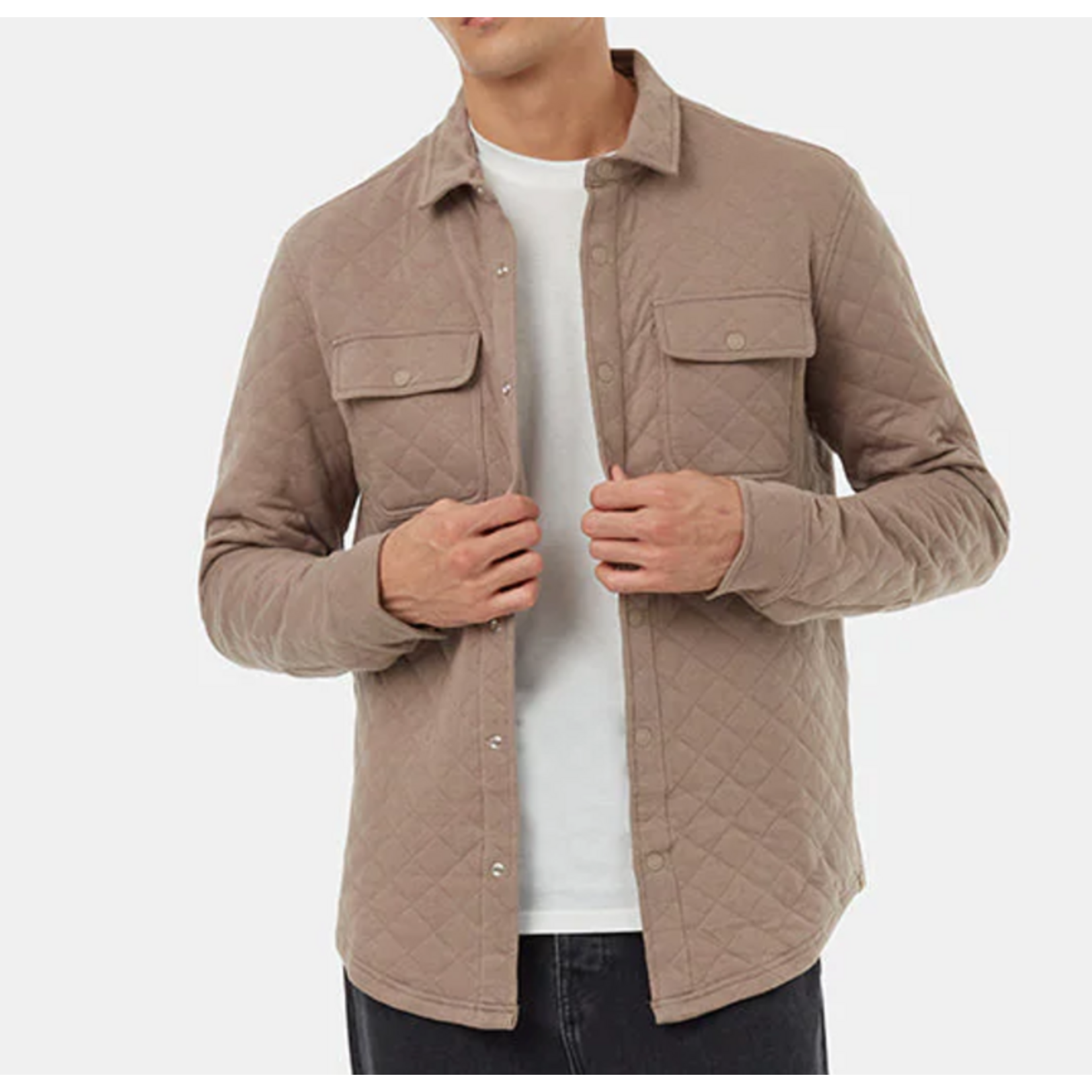 Tentree Colville Quilted Shacket