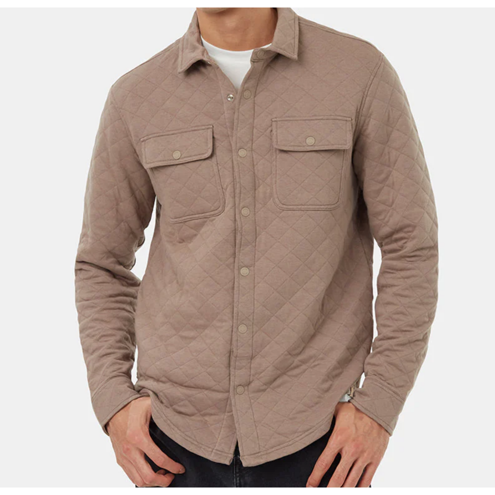 Tentree Colville Quilted Shacket
