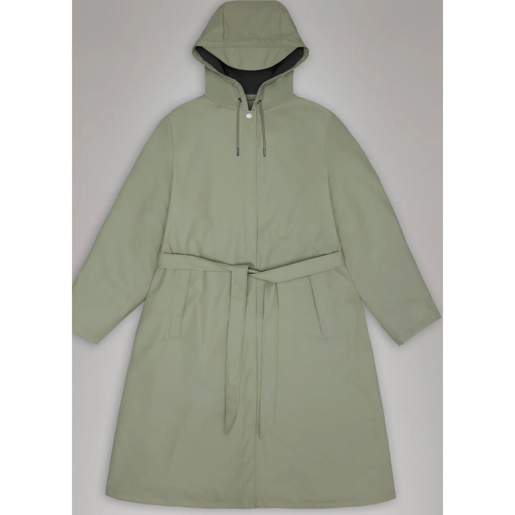 Rains Women's A-Line Longer Waterproof Jacket